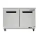 Maxx Cold MXCR48UHC 48" 2-Section Undercounter Refrigerator w/ 2 Solid Doors, 12 cu. ft. 8 image