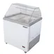 Maxx Cold MXDC-4 31" Ice Cream Dipping Cabinet w/ Curved Sneeze Guard 2 image