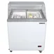 Maxx Cold MXDC-4 31" Ice Cream Dipping Cabinet w/ Curved Sneeze Guard 6 image