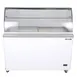 Maxx Cold MXDC-8 51" Ice Cream Dipping Cabinet w/ Curved Sneeze Guard 1 image