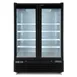 Maxx Cold MXGDM-50FBHC - 54" Glass Door Freezer, Black, 50 cu ft, 1‑1/4 HP, Lockable Doors 1 image