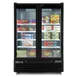 Maxx Cold MXGDM-50FBHC - 54" Glass Door Freezer, Black, 50 cu ft, 1‑1/4 HP, Lockable Doors 5 image