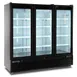Maxx Cold MXGDM-73RBHC 81" Triple Door Glass Merchandiser, 73 cu ft, 2/3 HP Compressor, Lockable Doors 2 image
