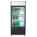 Maxx Cold MXM1-12RBHC 25" Merchandiser Refrigerator in Black w/ Glass Door, 12 cu.ft. 3 image
