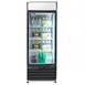 Maxx Cold MXM1-16RBHC 25" Merchandiser Refrigerator in Black w/ Glass Door, 16 cu.ft. 2 image