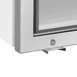 Maxx Cold MXM1-4FHC - 24.3" Wide Countertop Freezer, 4.2 cu.ft, Glass Door, White Steel, Thermostat 5 image