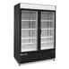 Maxx Cold MXM2-48FBHC 54" 2 Glass Doors Freezer Merchandiser in Black, 48 cu.ft. 1 image