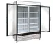 Maxx Cold MXM2-48RHC 54" 2-Section Glass Door Merchandiser Refrigerator in White, 48 cu. ft. 2 image
