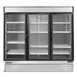 Maxx Cold MXM3-72RHC 81" Refrigerated Merchandiser in White, w/ 3 Glass Doors, 72 cu. ft. 2 image