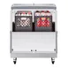 Maxx Cold MXMC34HC 34" Single Sided Milk Cooler, Cold Wall, 8 Crates Capacity 3 image