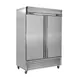 Maxx Cold MXSF-49FDHC 54" 2-Solid Door Reach-In Freezer, Bottom Mount, 42.9 cu. ft., Stainless Steel Exterior, Aluminum Interior 1 image