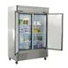 Maxx Cold MXSF-49FDHC 54" 2-Solid Door Reach-In Freezer, Bottom Mount, 42.9 cu. ft., Stainless Steel Exterior, Aluminum Interior 7 image