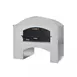Marsal MB-60 Brick Lined Gas Single Deck Pizza Oven,  36" x 60" Baking Chamber 1 image