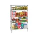 Metro Super Adjustable Super Erecta® 5A477C Wire Shelving Starter Unit, Chrome - 72" x 21" x 74" 4 image