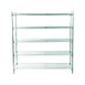 Metro Super Adjustable Super Erecta® 5A477C Wire Shelving Starter Unit, Green Epoxy - 72" x 21" x 74" 1 image