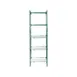 Metro Super Adjustable Super Erecta® 5A517K3 Wire Shelving Starter Unit, Green Epoxy - 24" x 24" x 74" 1 image