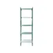 Metro Super Adjustable Super Erecta® 5A527K3 Wire Shelving Starter Unit, Green Epoxy - 30" x 24" x 74" 4 image