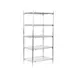 Metro Super Adjustable Super Erecta® 5A527C Chrome Wire Shelving Starter Unit - 36" x 24" x 74" 3 image