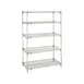 Metro Super Adjustable Super Erecta® 5A547C Chrome Wire Shelving Starter Unit - 42" x 24" x 74" 1 image