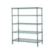 Metro 5N577K3 Super Erecta® Metroseal 3 Adjustable Wire Starter Shelving Unit - 72" x 24" x 74" 1 image