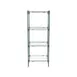 Metro A316K3 Super Erecta Metroseal 3 Adjustable Wire Starter Shelving Unit - 24" x 18" x 63" 4 image