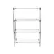 Metro Super Adjustable Super Erecta A346C 4-Shelf Wire Shelving Starter Unit, Chrome - 18" x 42" x 63" 1 image