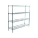Metro Super Adjustable Super Erecta A366K3 4-Shelf Wire Shelving Starter Unit, Metroseal - 18" x 60" x 63" 3 image