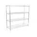 Metro Super Adjustable Super Erecta A416C 4-Shelf Wire Shelving Starter Unit, Chrome - 21" x 24" x 63" 3 image