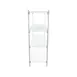 Metro Super Adjustable Super Erecta A416C 4-Shelf Wire Shelving Starter Unit, Chrome - 21" x 24" x 63" 4 image