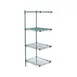 Metro Super Adjustable Super Erecta AA316K3 4-Shelf Wire Shelving Add-On Unit, Epoxy - 18" x 24" x 63" 1 image