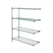 Metro Super Adjustable Super Erecta AA356K3 4-Shelf Wire Shelving Add-On Unit, Epoxy - 18" x 48" x 63" 3 image