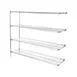 Metro Super Adjustable Super Erecta AA376C 4-Shelf Wire Shelving Add-On Unit, Chrome - 18" x 72" x 63" 3 image