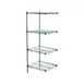 Metro Super Adjustable Super Erecta AA416K3 4-Shelf Wire Shelving Add-On Unit, Epoxy - 21" x 24" x 63" 1 image
