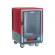 Metro C535-CFC-L Half Height Heated Holding & Proofing Cabinet w/ Red Insulation Armour, Clear Door 1 image