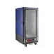 Metro C537-CFC-4-BU 3/4 Height Heated Holding & Proofing Cabinet w/ Blue Insulation Armour, Clear Door 1 image