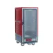 Metro C537-HFC-4 "3/4 Height" 1-Door Heated Holding Cabinet, Clear Polycarbonate Door, 14 Pan Capacity, Aluminum Finish, 2000W, 120V 1 image