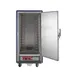 Metro C537-HFS-4-BU 1-Section Solid Door Heated Holding Cabinet, 55-60" H, 14x18"x26" or 26x12"x20" Pan Capacity, Aluminum, Blue Insulation 4 image