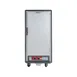 Metro C537-HFS-4-GY "3/4 Height" 1-Door Solid Heated Holding Cabinet, 14-Pan 18"x26", Grey Insulation Armour, 2000W 3 image