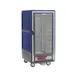 Metro C537-HLFC-U-BU "3/4 Height" 1-Door Clear Heated Holding Cabinet, 55-60", Aluminum, 1440W, 14 or 26 Pan Capacity 1 image