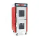 Metro C549-ASDC-U Full Height 1-Door Clear Dutch Heated Holding Cabinet, 67-72" Stainless Steel, 32×12"x20" Pan Capacity 1 image