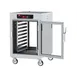 Metro C585-SFC-LPFS "Half Height" 2-Door Heated Holding Cabinet, Stainless Steel, Clear & Solid Doors, 2000W 4 image