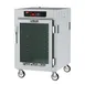 Metro C585-SFC-U "Half Height" 1-Door Clear Heated Holding Cabinet, 6.8" Touch-Screen, 120V 2000W 1 image