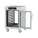 Metro C585L-SFC-LPFC "Half Height" 2-Door Glass Heated Holding Cabinet, 1440W, 304 Stainless Steel, Lip Load Slides 6 image