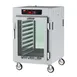 Metro C585L-SFC-LPFC "Half Height" 2-Door Glass Heated Holding Cabinet, 1440W, 304 Stainless Steel, Lip Load Slides 1 image