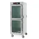 Metro C589L-SDC-UPDS Full Height 4-Door Heated Holding Cabinet, Stainless Steel, 17 Pan Capacity, 1440W, Dutch Glass & Solid Doors 1 image