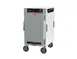 Metro HBCN8-AS-M "Half Height" 1-Door Solid Heated Holding Cabinet, 875W, 120V, Aluminum 1 image