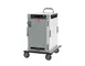 Metro HBCN8-AS-T "Half Height" 1-Door Solid Heated Holding Cabinet, 875W, 120V, 5" Casters, 16 Pan Capacity 1 image