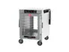 Metro HBCW8-ACPC-M HotBlox "8 Pan" Heated Holding Cabinet, Mobile, Pass-Thru, Clear Doors, 120V 875W 1 image