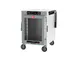 Metro HBCW8-ACPS-M HotBlox Insulated Holding Cabinet, Mobile, 8-Pan Capacity, Clear Front & Solid Rear Door, 120V 875W 1 image