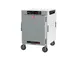 Metro HBCW8-AS-M "Half Height" 1-Door Solid Heated Holding Cabinet, 875W, 120V, Aluminum 1 image